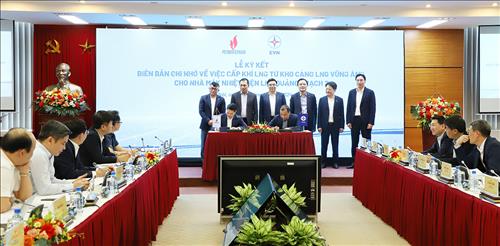 Many important cooperation agreements signed between Vietnam Electricity and Vietnam Oil and Gas Group