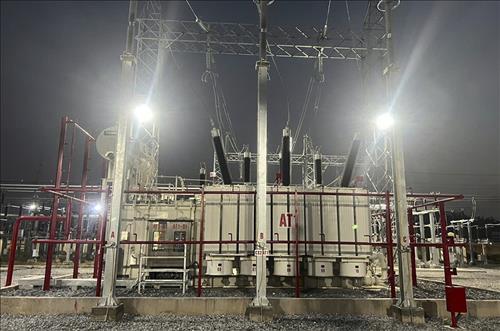 Energizing second transformer of Thuy Nguyen 220kV substation