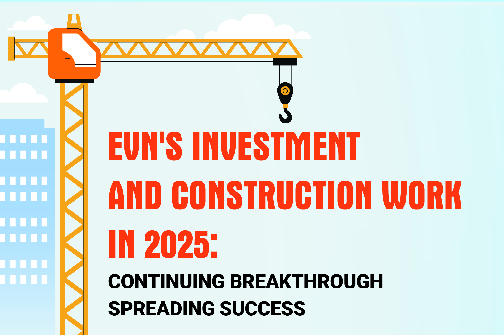 Investment and construction work: Continuing breakthrough, spreading ...